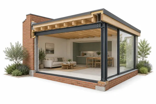 Uitbouw — illustratief bouwmodel